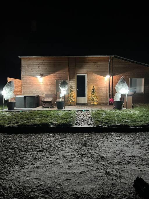 Cottage Cocooning Romantique Avec Jaccuzzi Prive Ancinnes Buitenkant foto